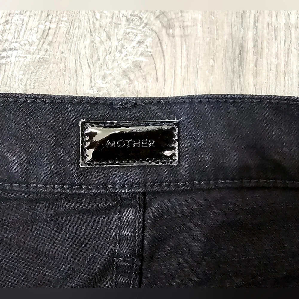 MOTHER The Tomcat Roller Fray Wide Legged Jeans-Size 28 - Picture 5 of 7